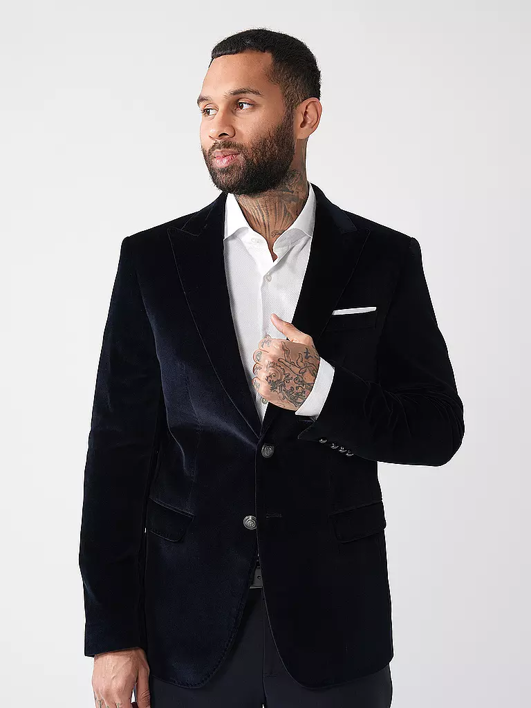 JOOP | Giacca slim fit | Blu scuro