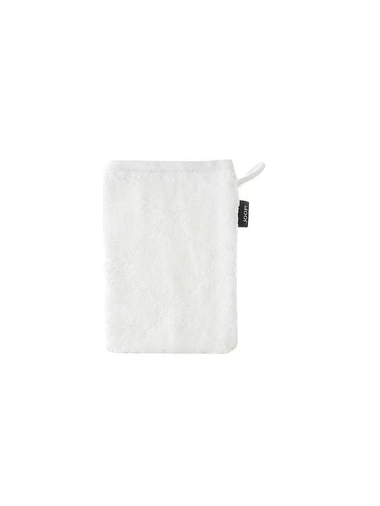 JOOP | Guanto da bagno "Cornflower Uni" 16x22cm (Bianco) | Bianco