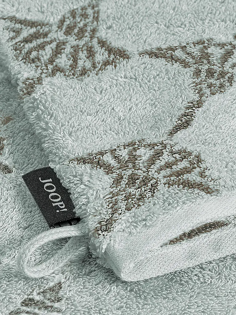 JOOP | Guanto da bagno Classic Cornflower 16x22cm Salvia | Verde chiaro