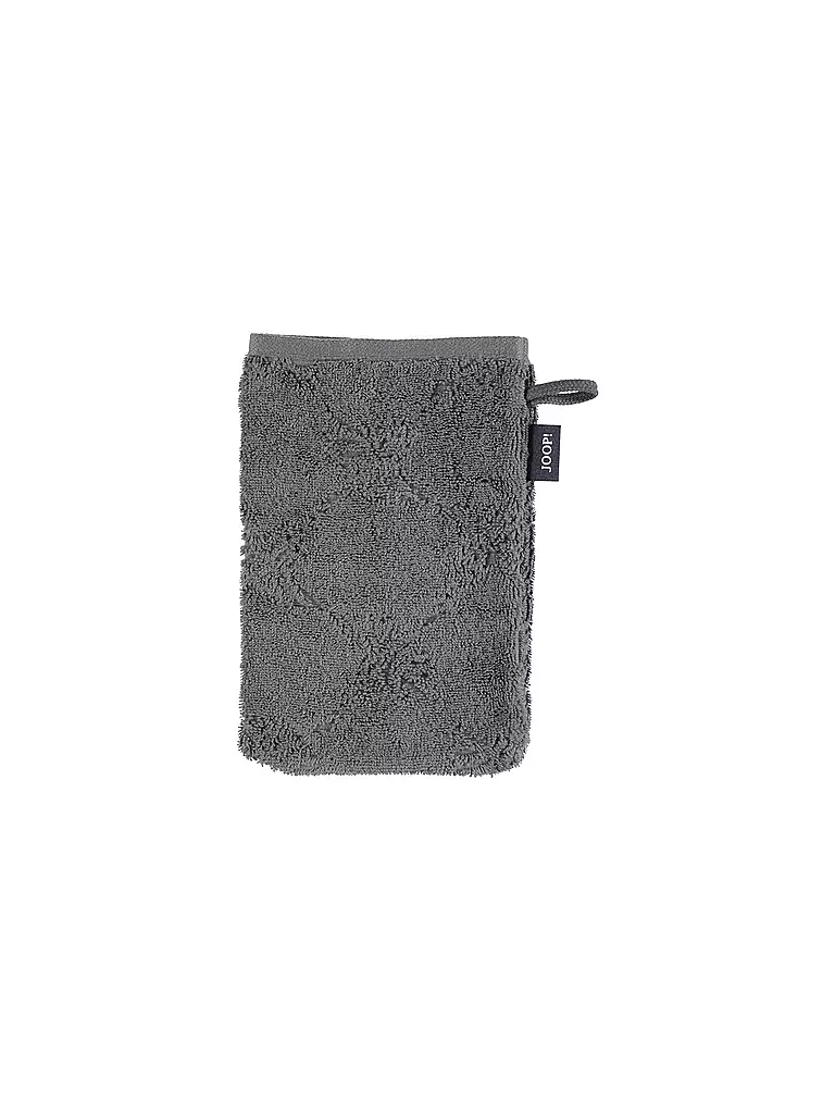 JOOP | Guanto da bagno Cornflower 16x22cm Antracite | Grigio