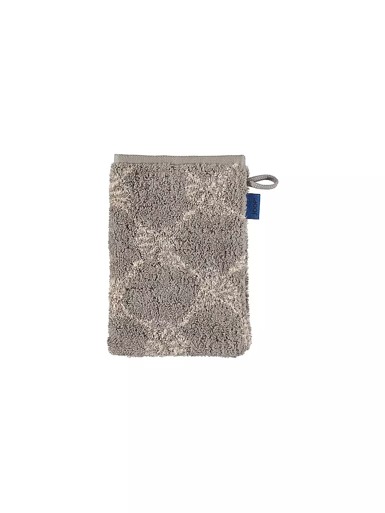 JOOP | Guanto da bagno Cornflower 16x22cm Grafite | Grigio