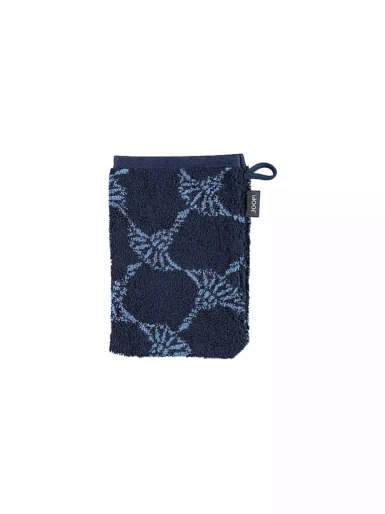 JOOP | Guanto da bagno Cornflower 16x22cm Navy | Blu scuro