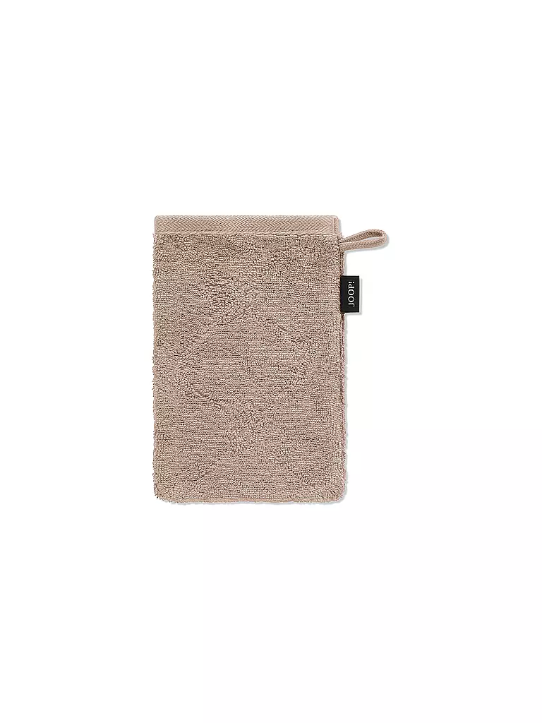 JOOP | Guanto da bagno CORNFLOWER 16x22cm Sabbia | Cammello