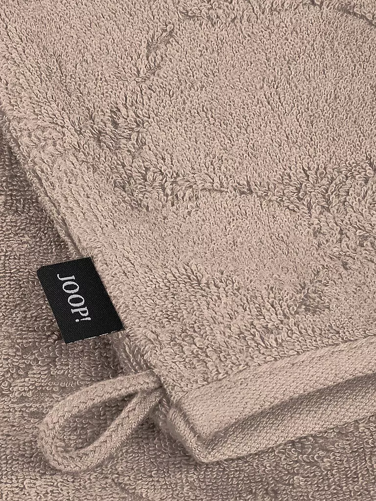 JOOP | Guanto da bagno CORNFLOWER 16x22cm Sabbia | Cammello