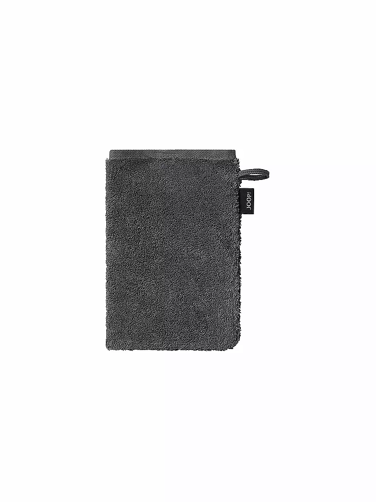 JOOP | Guanto da bagno doubleface 16x22cm antracite | Grigio