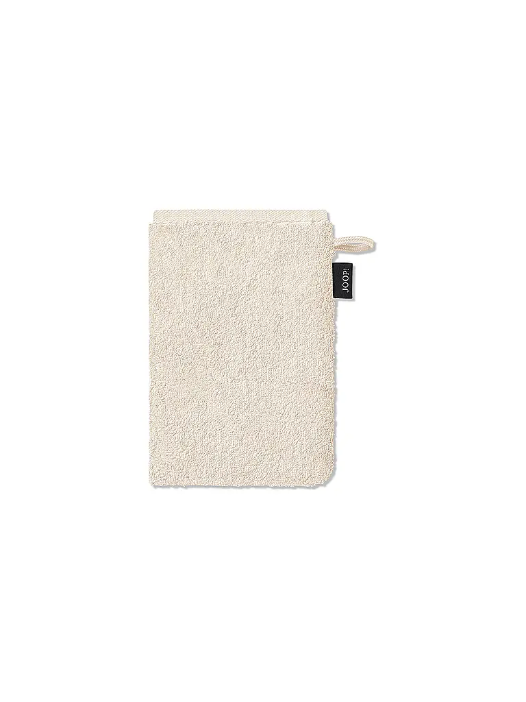 JOOP | Guanto da bagno doubleface 16x22cm crema | Crema