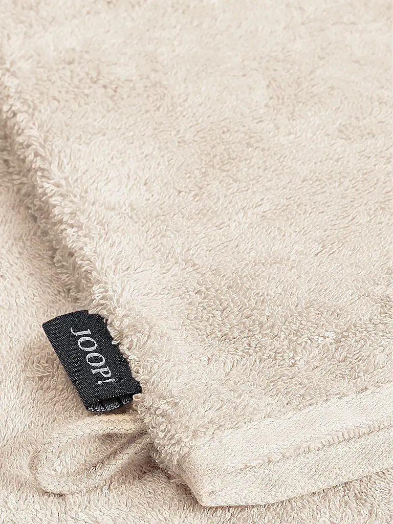 JOOP | Guanto da bagno doubleface 16x22cm crema | Crema