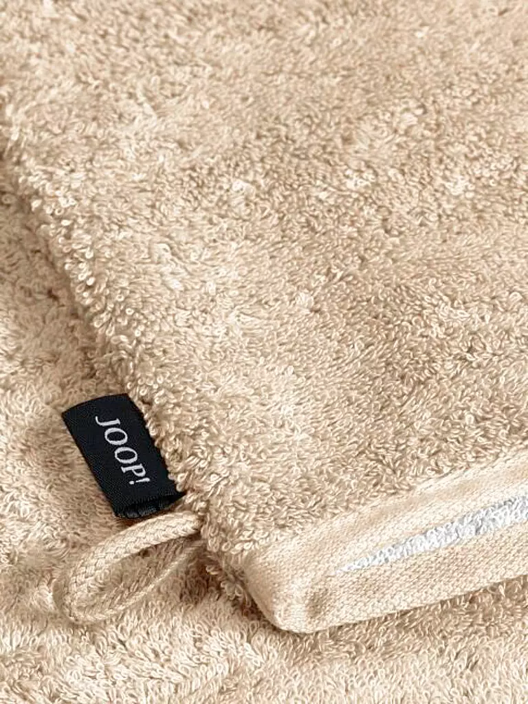 JOOP | Guanto da bagno SPLIT DOUBLEFACE 16x22cm Naturale | Crema