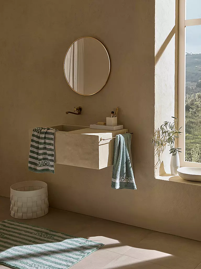 JOOP | Guanto da bagno SPLIT DOUBLEFACE 16x22cm Pino | Verde chiaro