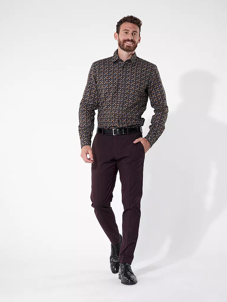 JOOP | Hemd Slim Fit Hanson | Marrone