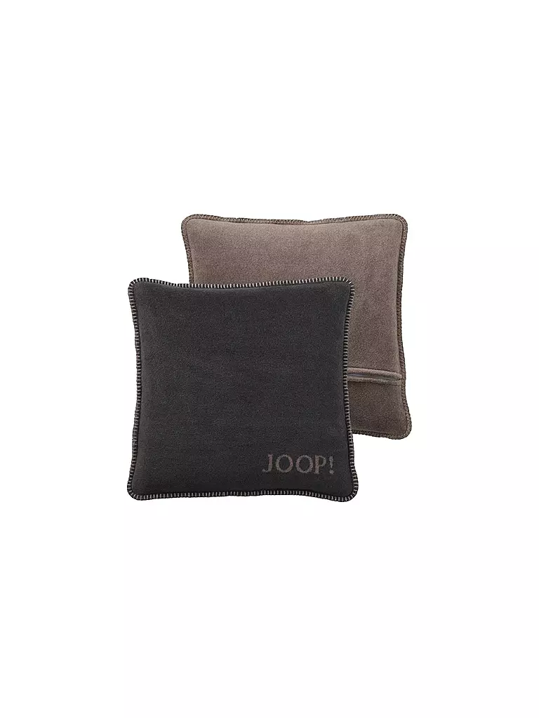 JOOP | Kissenhülle "Doubleface" 50x50cm | Grigio