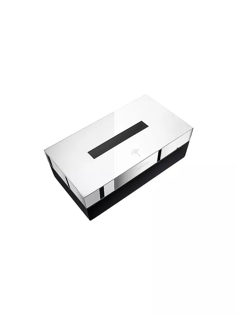 JOOP | Kleenexbox Chromeline Black 23x12cm | Nero