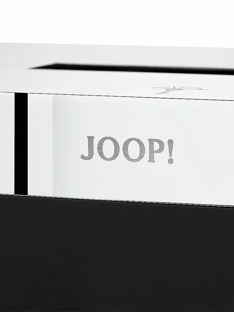 JOOP | Kleenexbox Chromeline Black 23x12cm | Nero