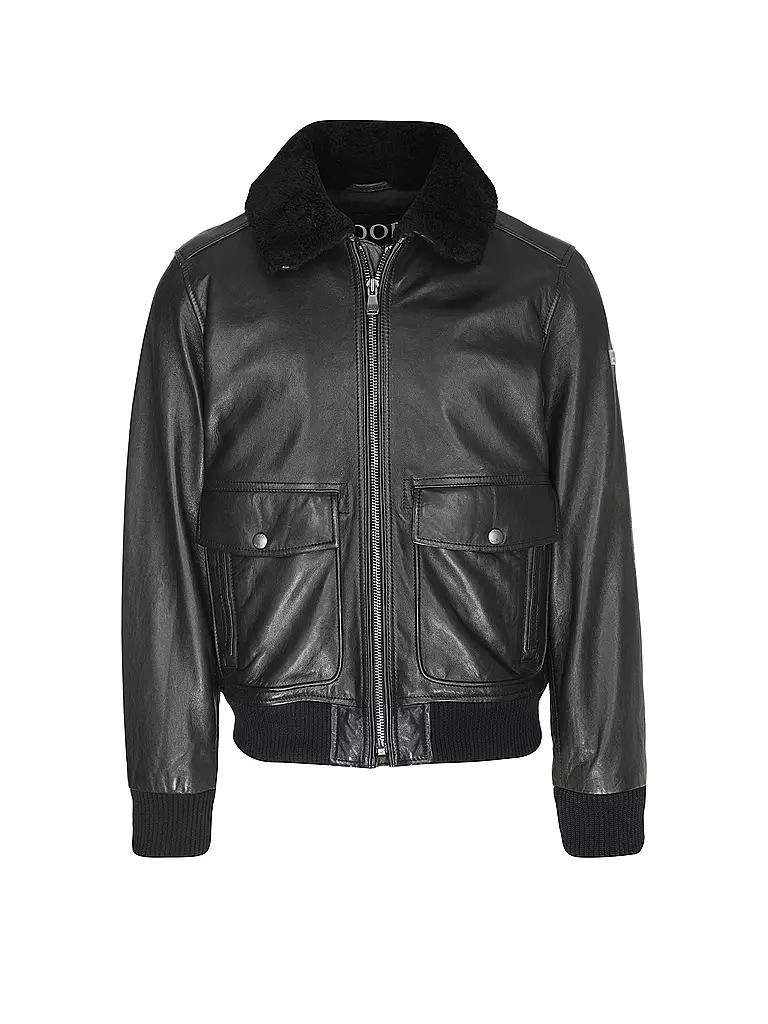 JOOP | Lederjacke AVIATOR AVIA | Nero