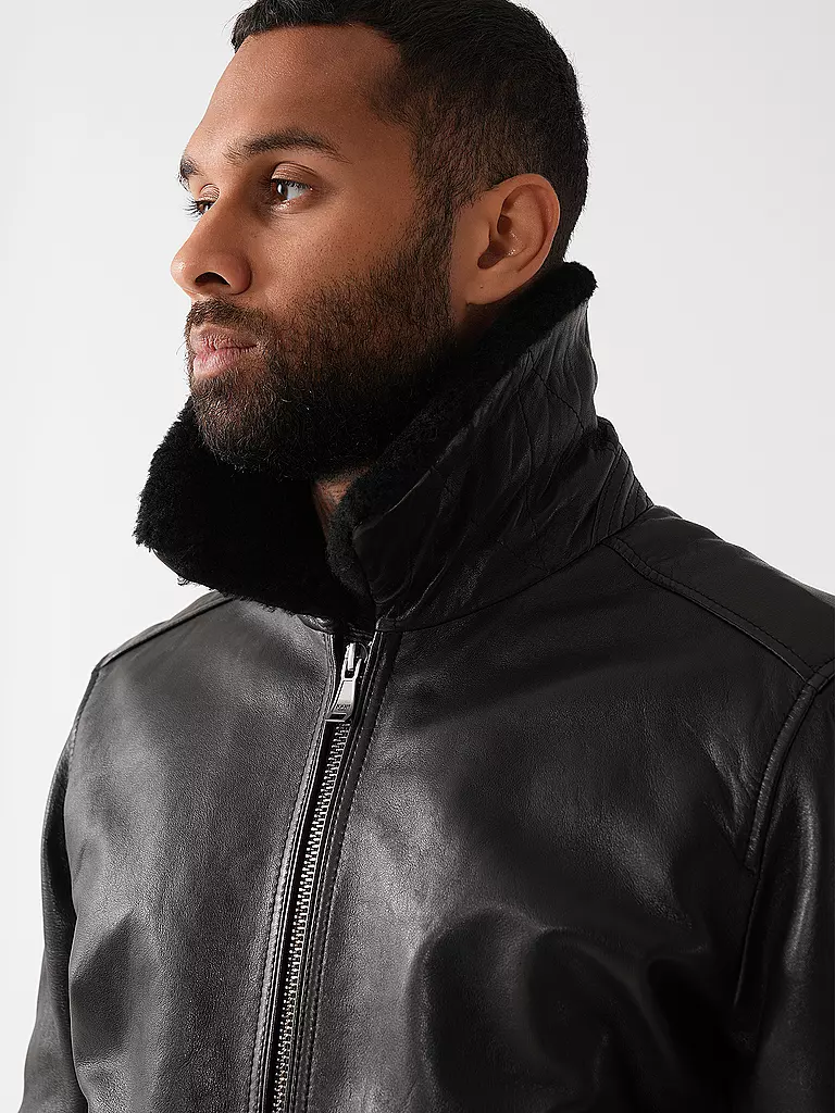 JOOP | Lederjacke AVIATOR AVIA | Nero