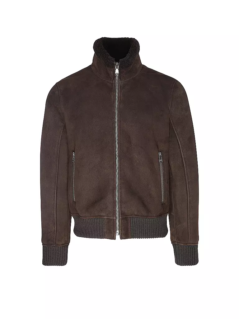 JOOP | Lederjacke RAZOR | Marrone
