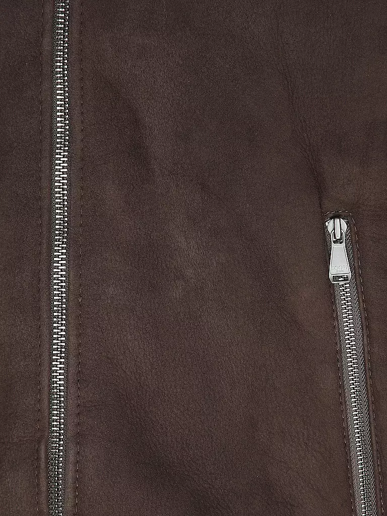 JOOP | Lederjacke RAZOR | Marrone