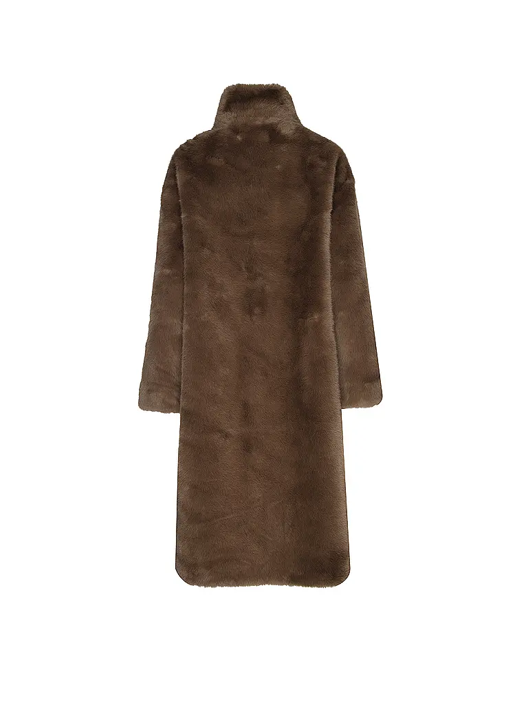 JOOP | Nome prodotto: Cappotto in pelliccia sintetica CIM
Marca: JOOP
Colore: marrone
Categorie: Moda, Donna

Lunghezza manica: Manica lunga
Materiale: Pelliccia sintetica, Poliestere / Poliammide
Tipo di collo: Collo alto
Motivo: Tinta unita
Vestibilità (capis | 