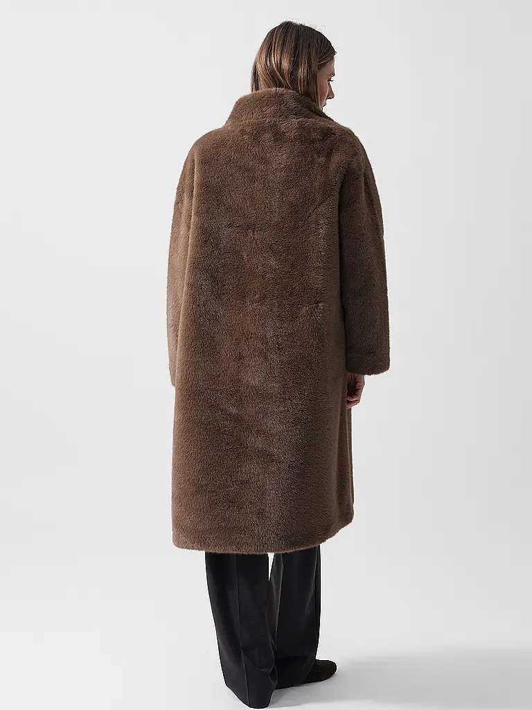 JOOP | Nome prodotto: Cappotto in pelliccia sintetica CIM | Marrone