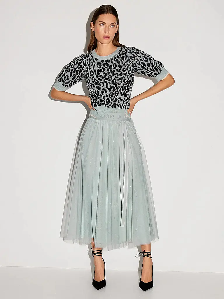 JOOP | Nome prodotto: Gonna midi
Marca: JOOP
Colore: menta
Categorie: Moda, Donna

Stile: Smart Business
Dettagli: Logo, Effetto glitter | Menta