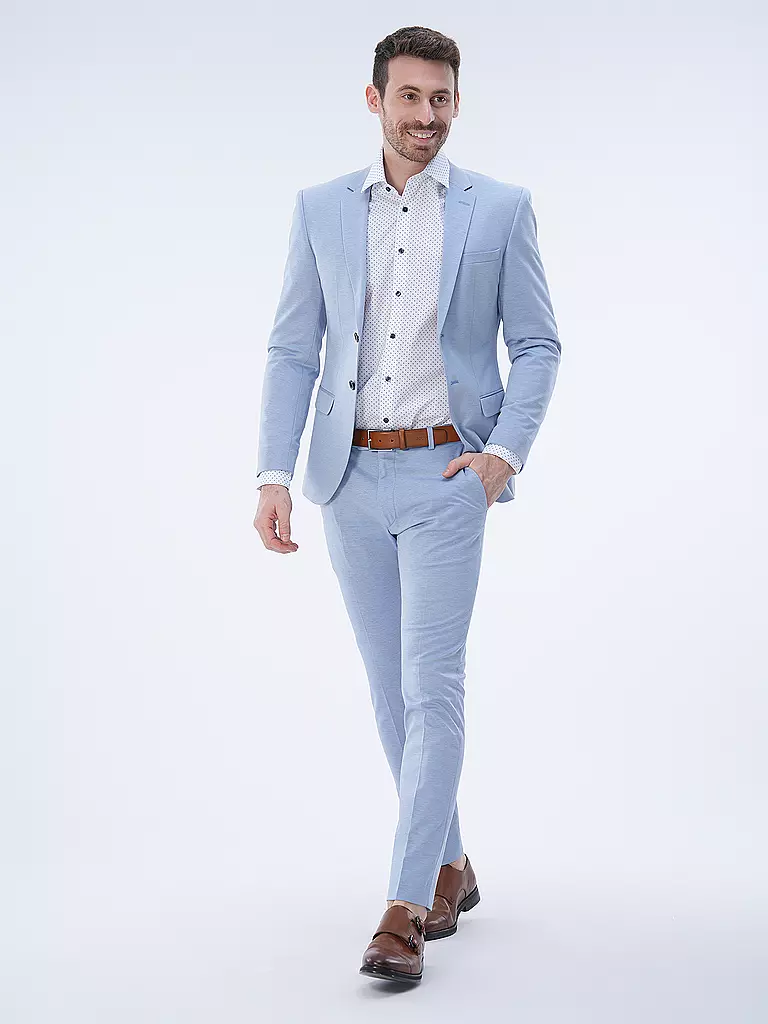 JOOP | Pantaloni da abito Extra Slim Fit GUN | Blu chiaro