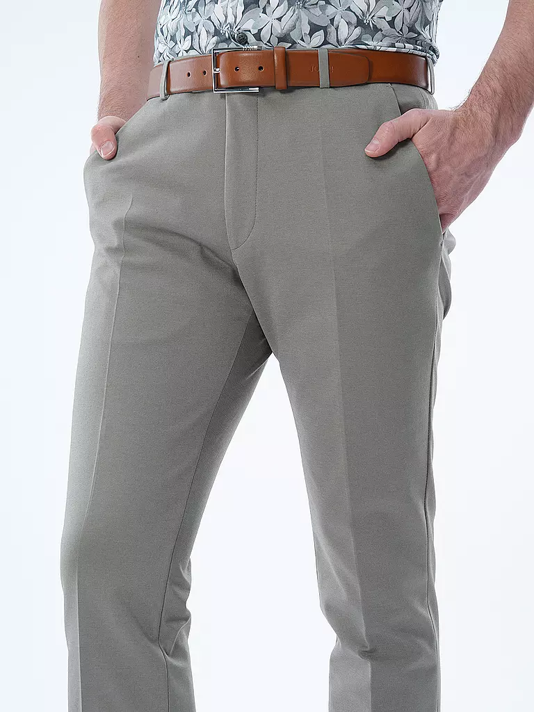 JOOP | Pantaloni da abito extra slim fit GUN | Verde chiaro