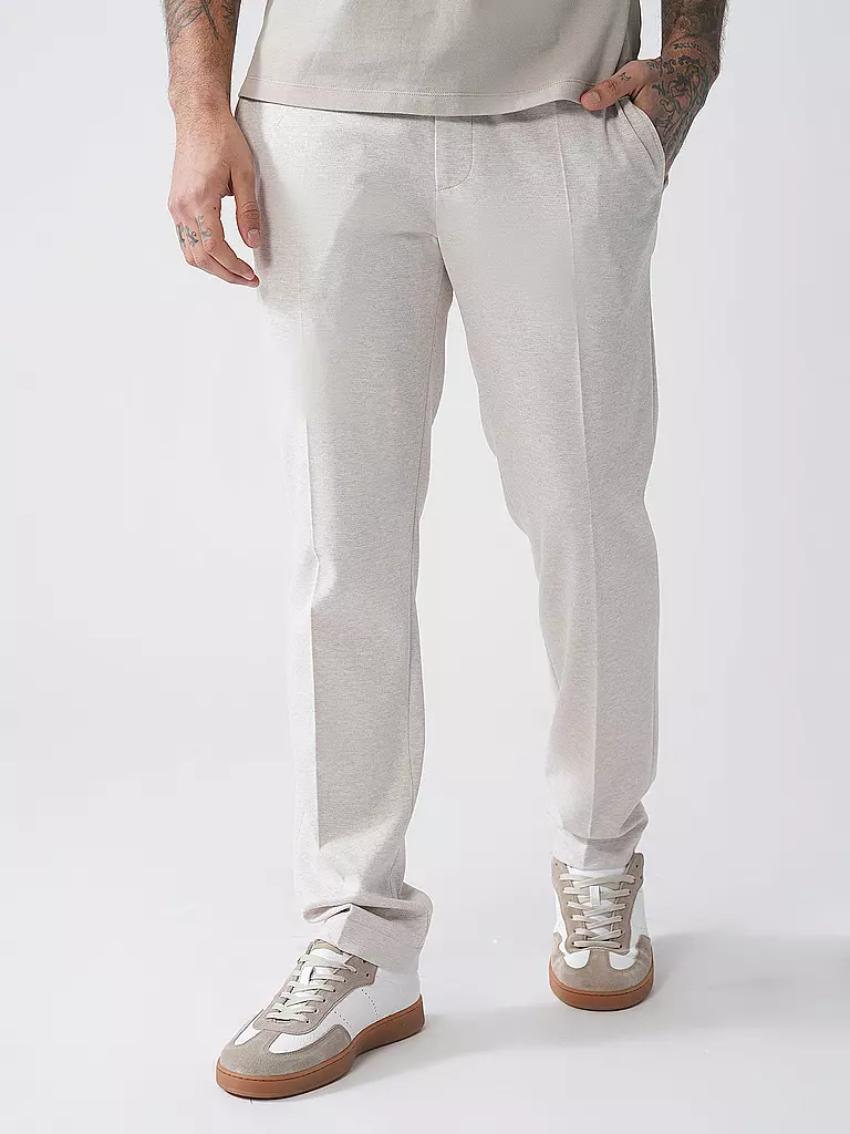 JOOP | Pantaloni da abito Jogging Fit SAKE | Beige