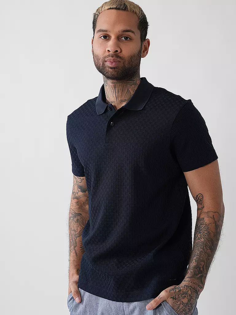 JOOP | Polo Modern Fit BRADLEY | Blu scuro