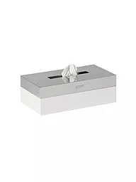 JOOP | Kleenexbox Chromeline Black 23x12cm | Argento