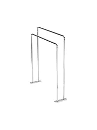 JOOP | Portasciugamani Chromeline 85 cm | Argento