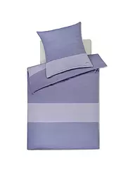 JOOP | Biancheria da letto in raso SPLIT 70x90cm / 140x200cm Vanilla | Blu chiaro