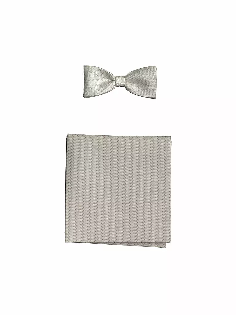 JOOP | Set regalo papillon e fazzoletto da taschino | Marrone chiaro
