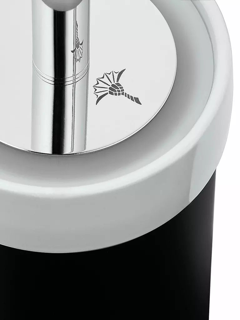 JOOP | Set WC indipendente con portarotolo Chromeline Black 70 cm | Nero