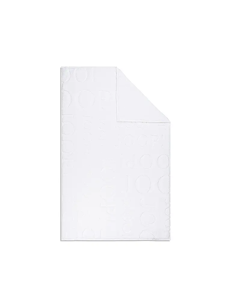 JOOP | Tappetino da bagno 50x80cm STUDIO REPEAT Bianco | Bianco