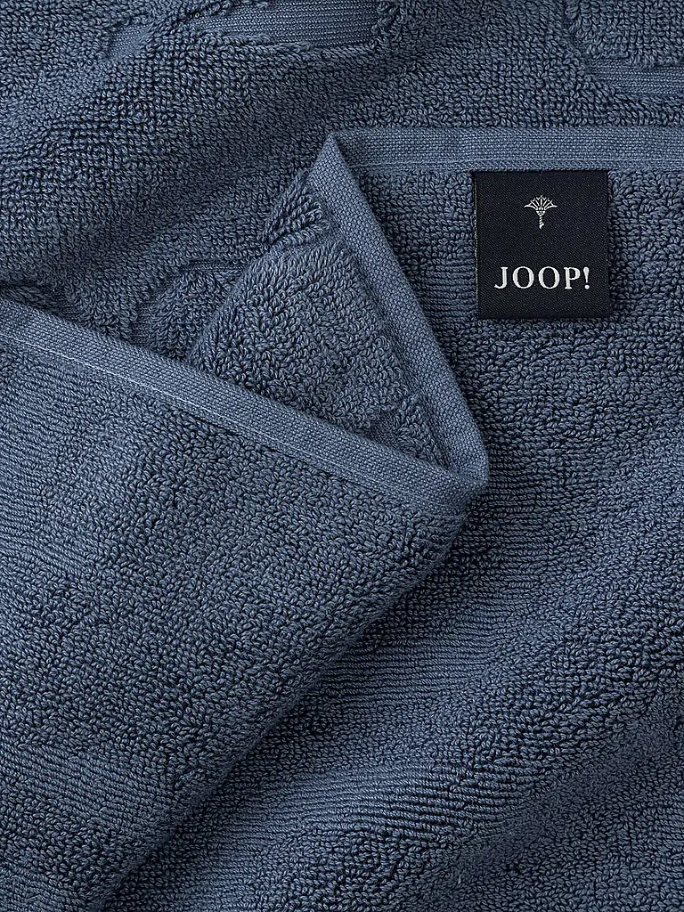 JOOP | Tappetino da bagno 50x80cm STUDIO REPEAT Marine | Blu scuro