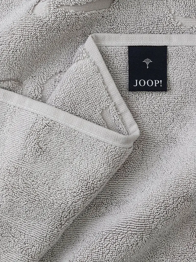 JOOP | Tappetino da bagno 50x80cm STUDIO REPEAT Platino | Grigio chiaro