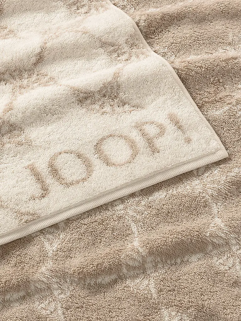 JOOP | Telo da doccia Classic Cornflower 80x150cm color crema | Crema