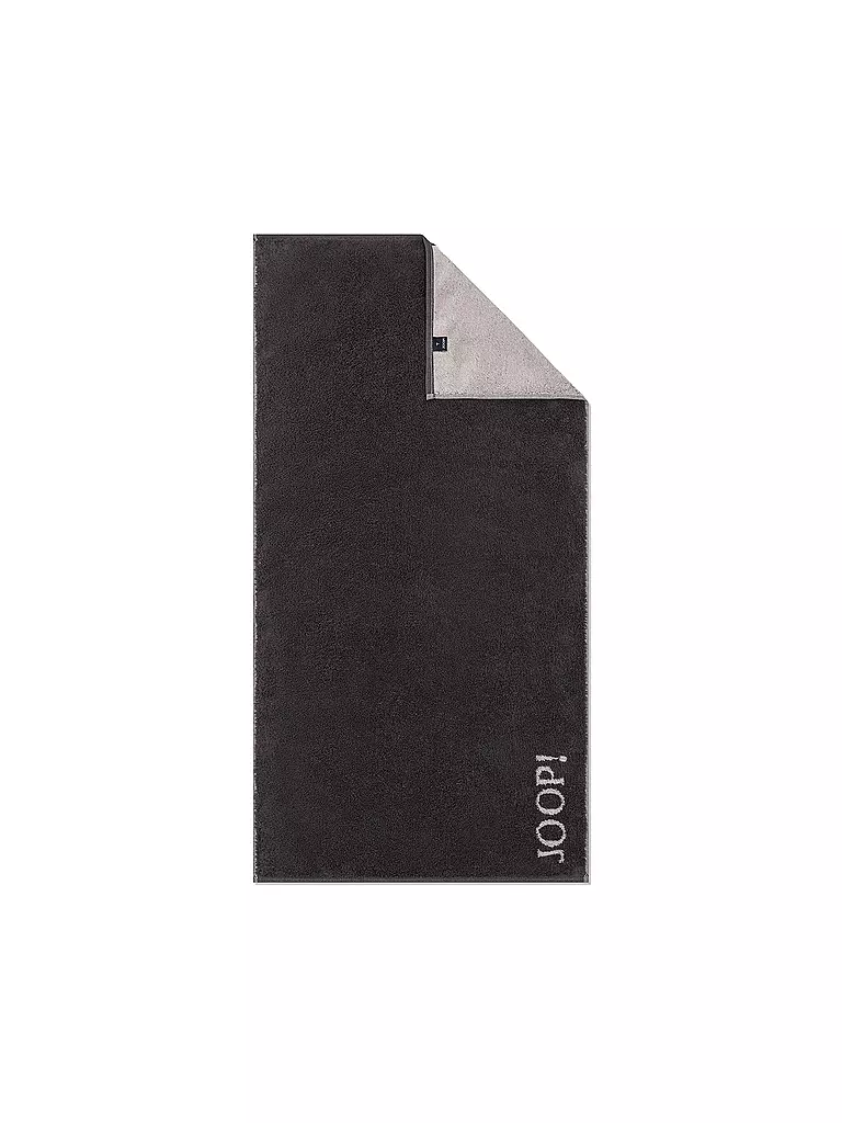 JOOP | Telo doccia 80x150 cm DIVEDED DOUBLEFACE Pietra | Grigio