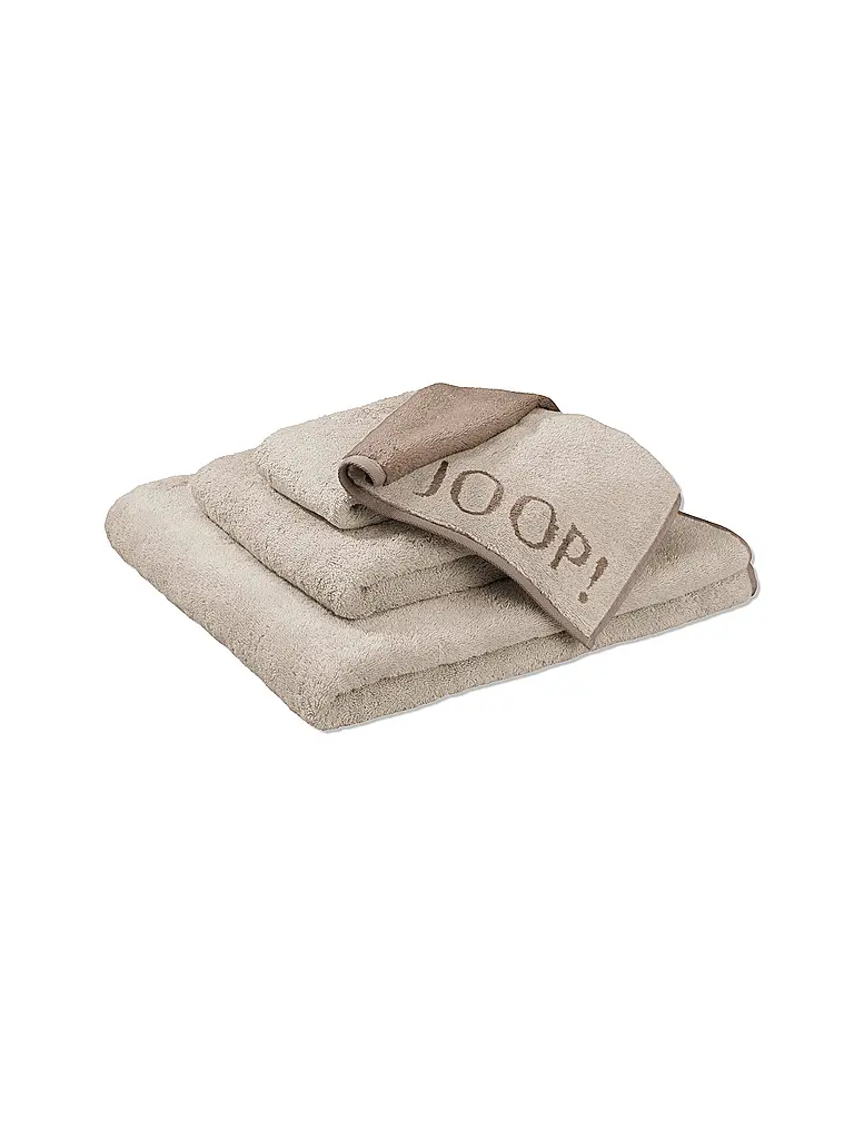 JOOP | Telo doccia 80x150cm CONTOUR DOUBLFACE Crema | Beige