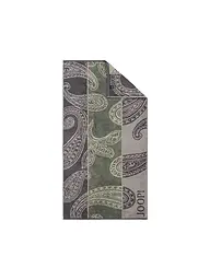 JOOP | Telo doccia 80x150cm CONTOUR PAISLY Mauve | Verde scuro