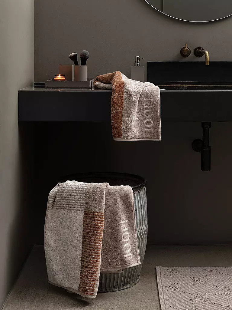 JOOP | Telo doccia 80x150cm DIVEDED DOUBLEFACE Naturale | Beige