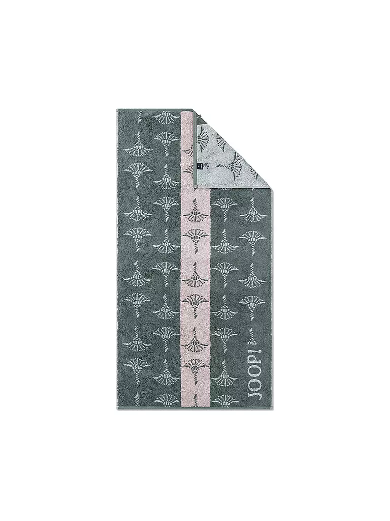 JOOP | Telo doccia 80x150cm DIVIDED CORNFLOWER Salvia | Verde scuro