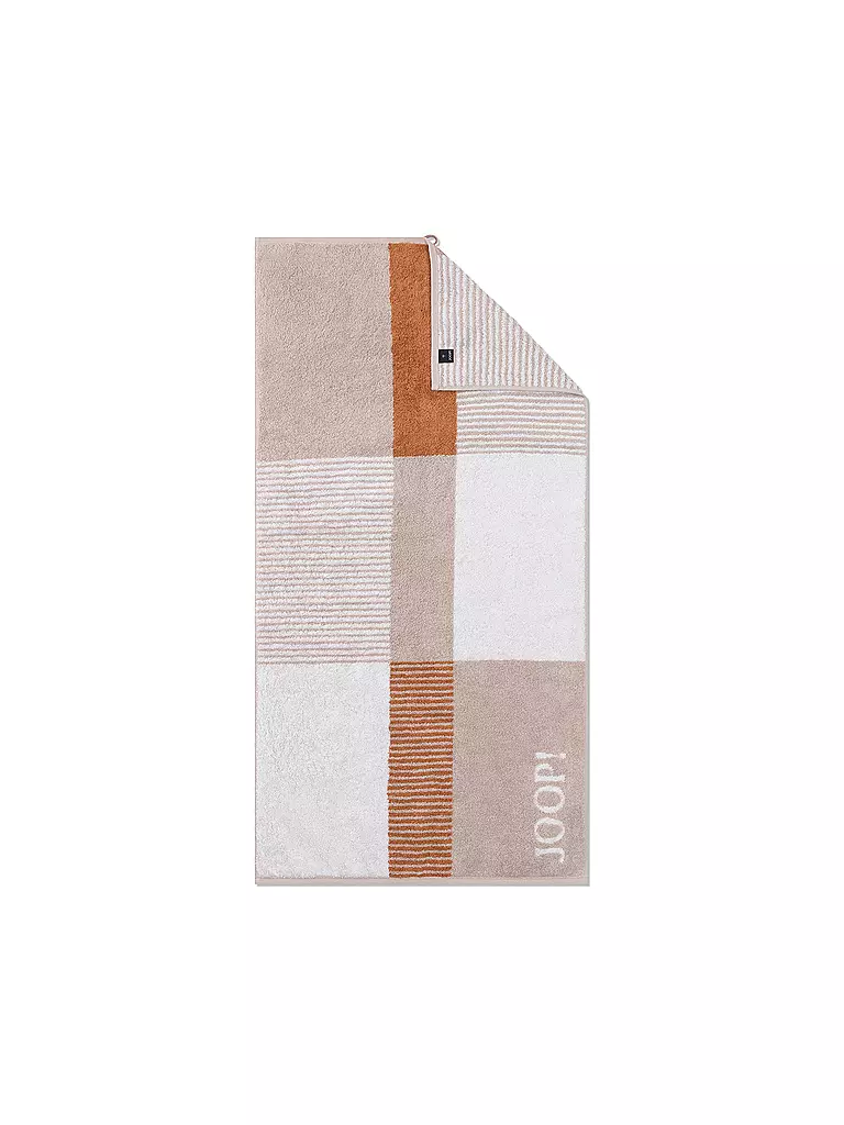JOOP | Telo doccia 80x150cm DIVIDED SQUARES Natur | Beige