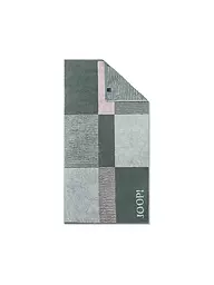 JOOP | Telo doccia 80x150cm DIVIDED SQUARES Salvia | Verde scuro
