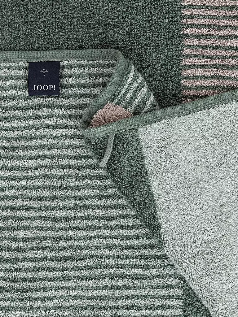 JOOP | Telo doccia 80x150cm DIVIDED SQUARES Salvia | 