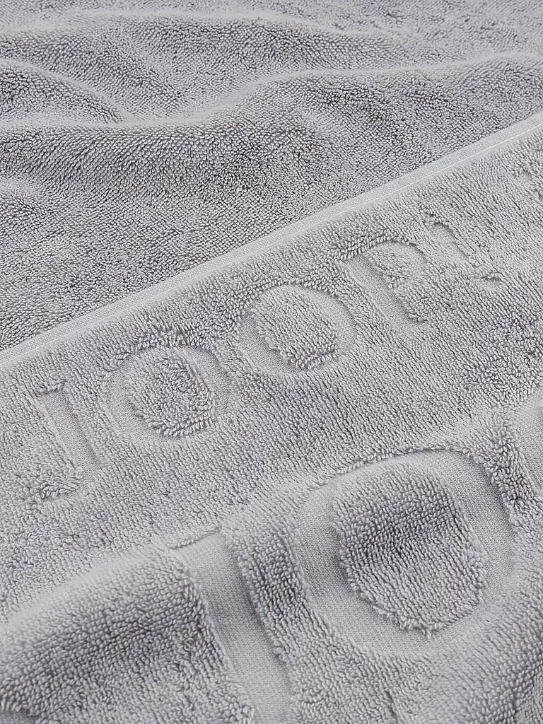 JOOP | Telo doccia 80x150cm STUDIO REPEAT Platino | Grigio chiaro