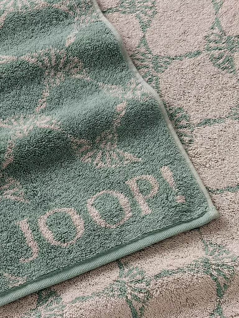JOOP | Telo doccia Cornflower 80x150cm | Verde chiaro