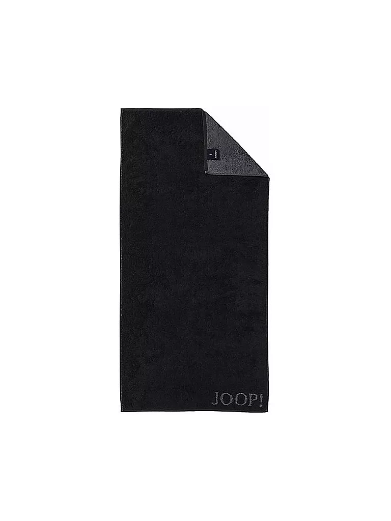 JOOP | Telo doccia doubleface 80x150 cm (Nero) | Nero