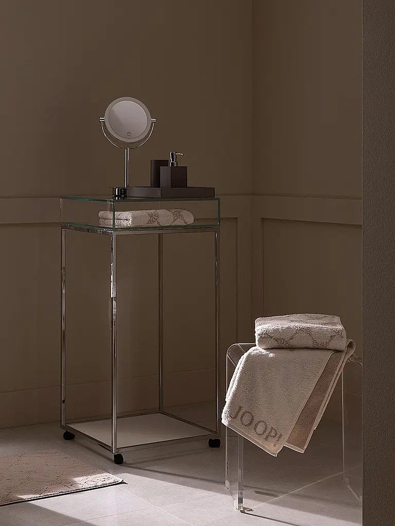 JOOP | Telo doccia Doubleface 80x150cm crema | Crema