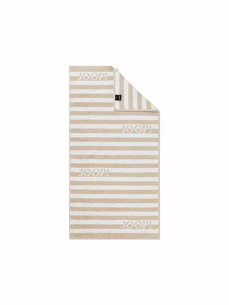 JOOP | Telo doccia SPLIT STRIPES 80x150cm Naturale | Crema